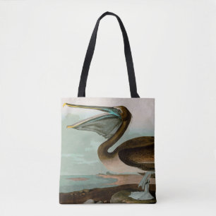 Brown Pelican Birds of America Audubon Print Tygkasse