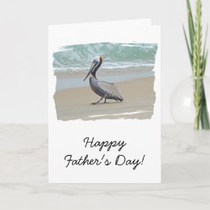 Brown Pelican Fars dag Kort