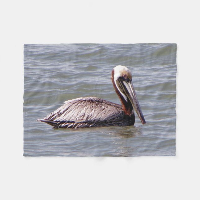 Brown Pelican fleece filt (Framsidan (Horisontell))