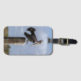 Brown Pelican Puzzle Bagagebricka