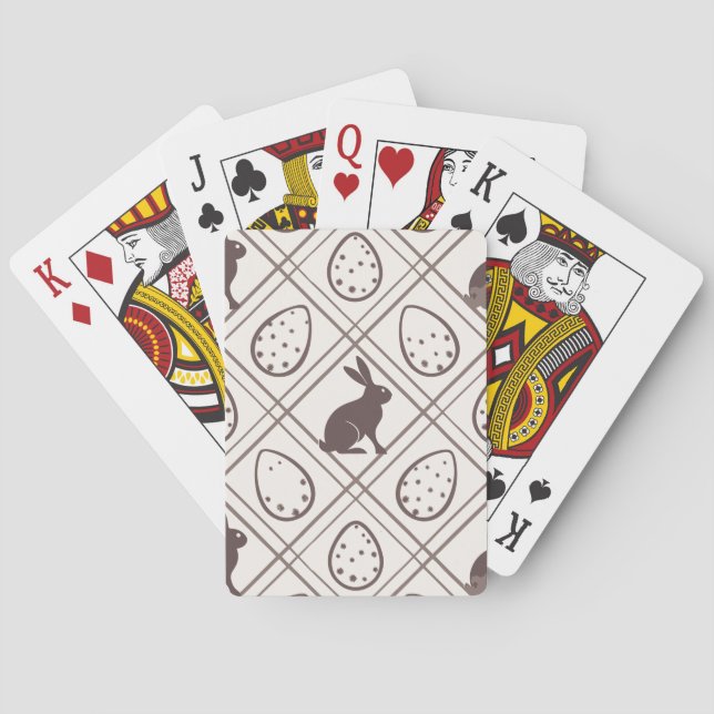 Brown Play Påsk Casinokort (Baksidan)