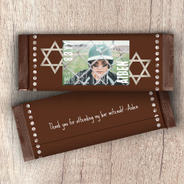 Brown Pub Mitzvah Stars budget Candy Pub Wrapper Flygblad