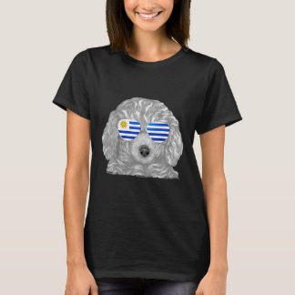 Brown Pudel Hund Uruguay Sunglasses T Shirt