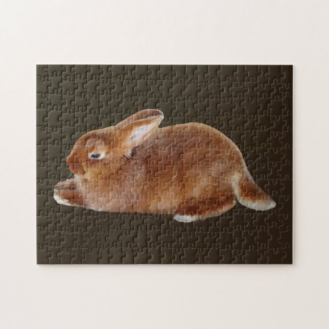 Brown Rabbit Pussel (Horisontell)