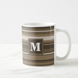 Brown rand kaffemugg