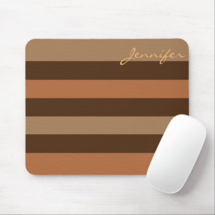 Brown Rand Modern Neutralt Personlig Musmatta