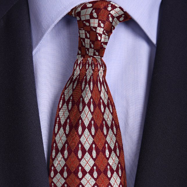 Brown Retro Argyle Bowling Pin Slips (Skapare uppladdad)