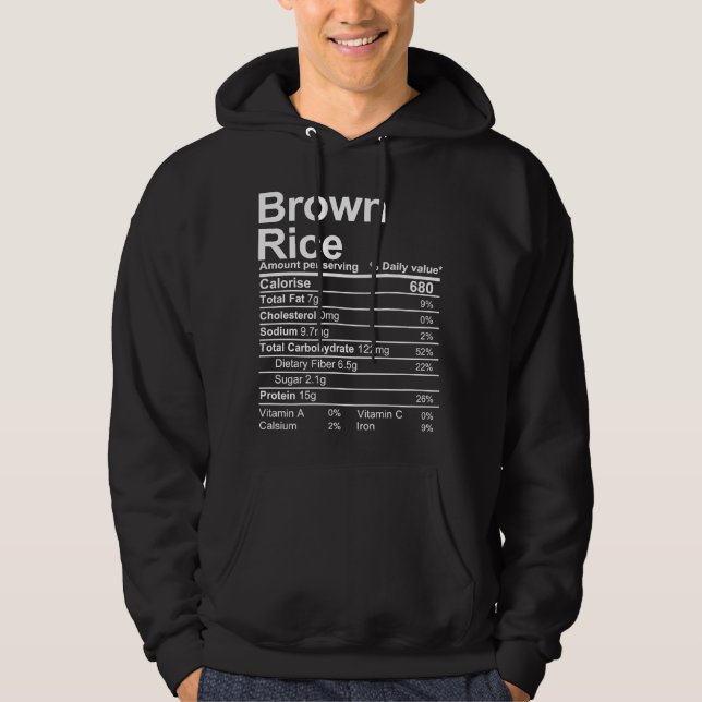 Brown Ris Hoodie (Framsida)