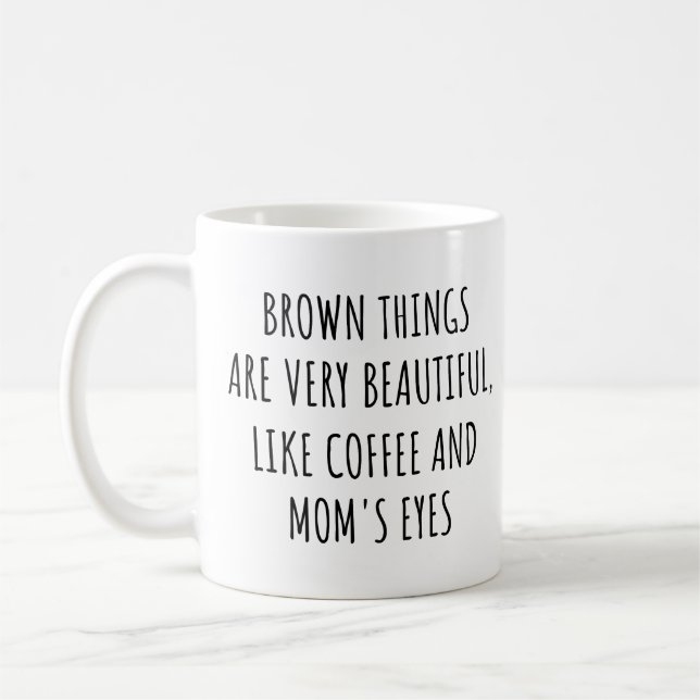 Brown Sak är mycket vacker, som kaffe Mamma Kaffemugg (Vänster)