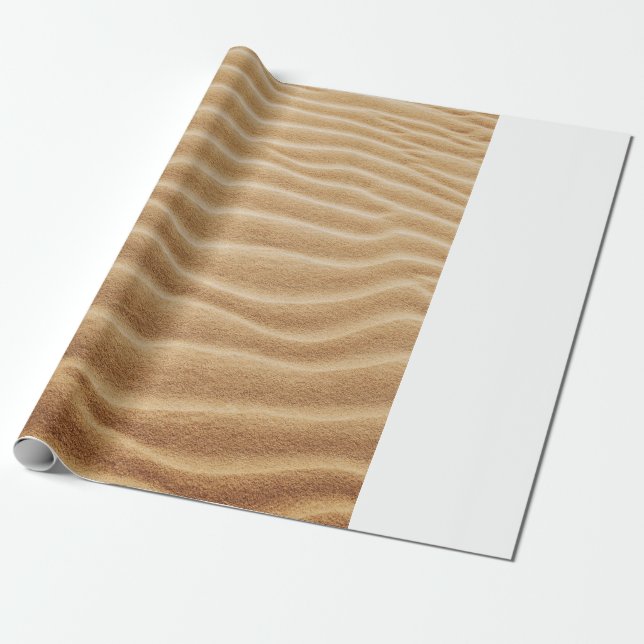 BROWN SAND MED SHADOW OF PERSON PRESENTPAPPER (Utrullad)