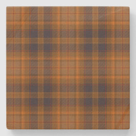 Brown Scottish style Tartan Stenunderlägg