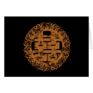 Brown Shuan Xi Hälsningskort
