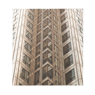 Brown Skyscraper Struktur Anteckningsblock