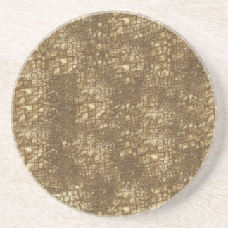 Brown Snake Skin Underlägg