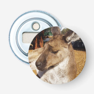Brown Sömnig Kangaroo, Magnetic Flaska-öppnare. Flasköppnare
