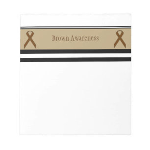 Brown Standard Ribbon av Kenneth Yoncich Anteckningsblock