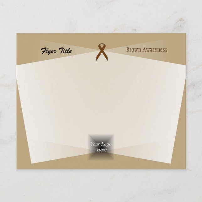 Brown Standard Ribbon av Kenneth Yoncich Flygblad (Framsidan)