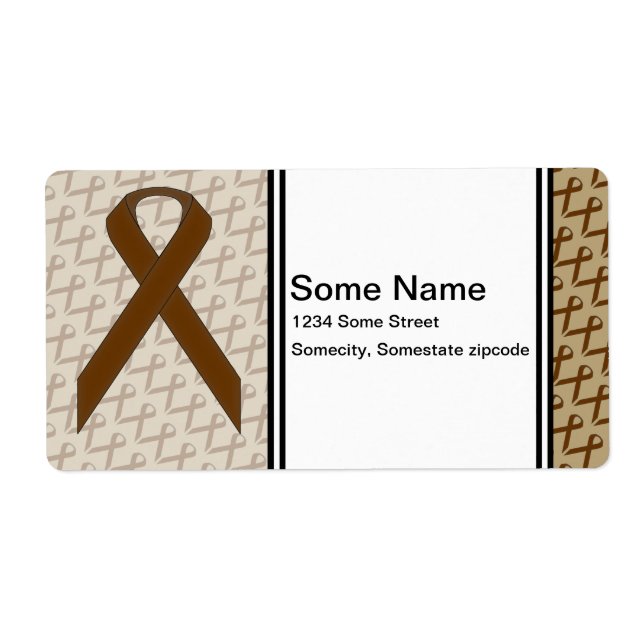 Brown Standard Ribbon av Kenneth Yoncich Fraktsedel (Framsidan)
