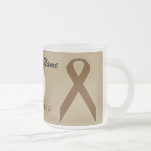 Brown Standard Ribbon Tmpl av Kenneth Yoncich Frostad Glasmugg