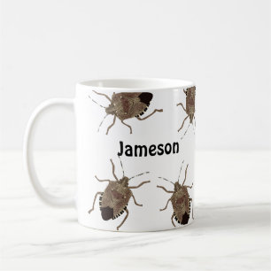 Brown Stink Kryp Funny Creepy Personlig Kaffemugg