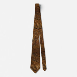 Brown Stone Mönster Tie Slips