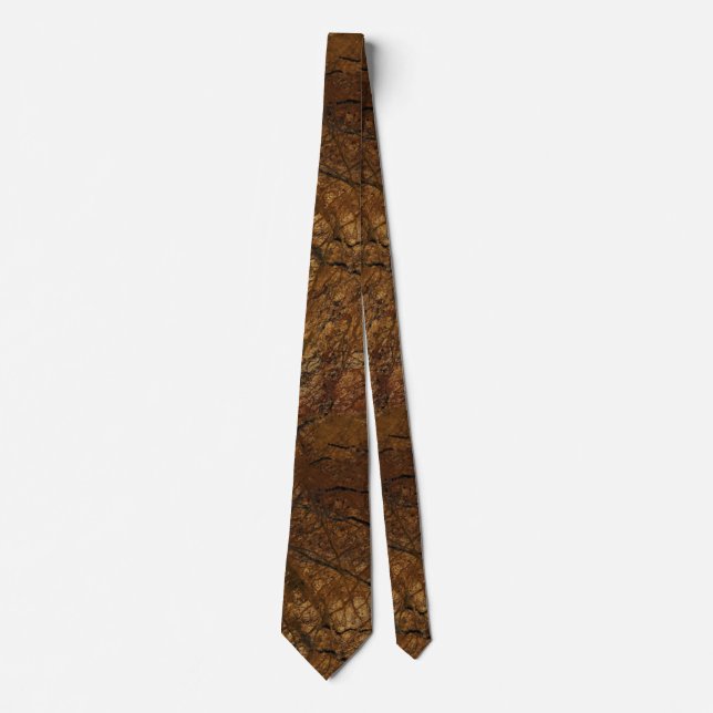 Brown Stone Mönster Tie Slips (Framsida)