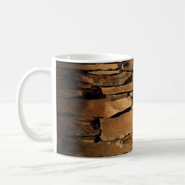 Brown stone wall kaffemugg (Vänster)
