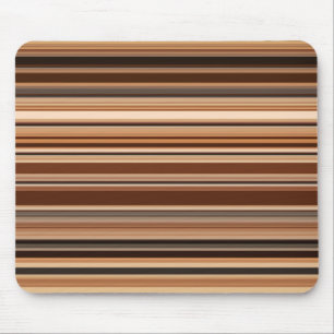 Brown Stripe Mönster Musmatta