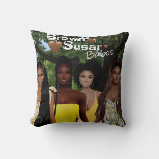 Brown Sugar Babes Pillow 5 Kudde