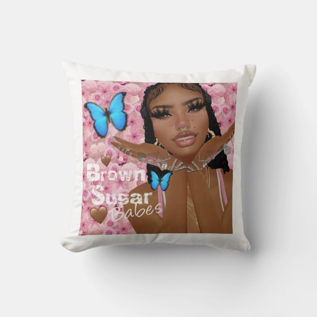 Brown Sugar Babes Pillow 6 Kudde (Framsida)