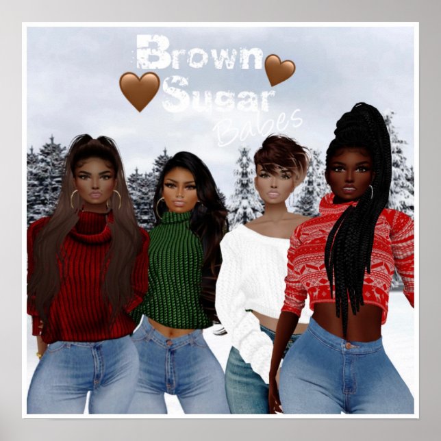 Brown Sugar Babes Poster 2 (Framsidan)