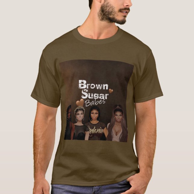 Brown Sugar Babes T-Shirt 1 (Framsida)