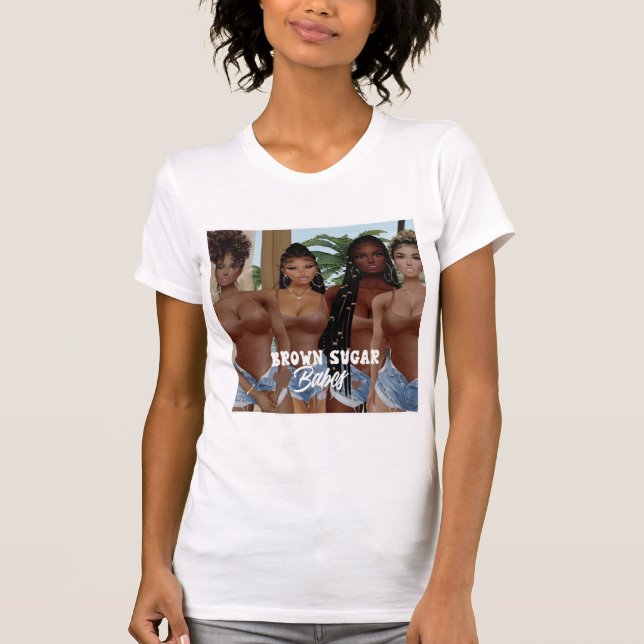 Brown Sugar Babes T-Shirt 11 (Framsida)
