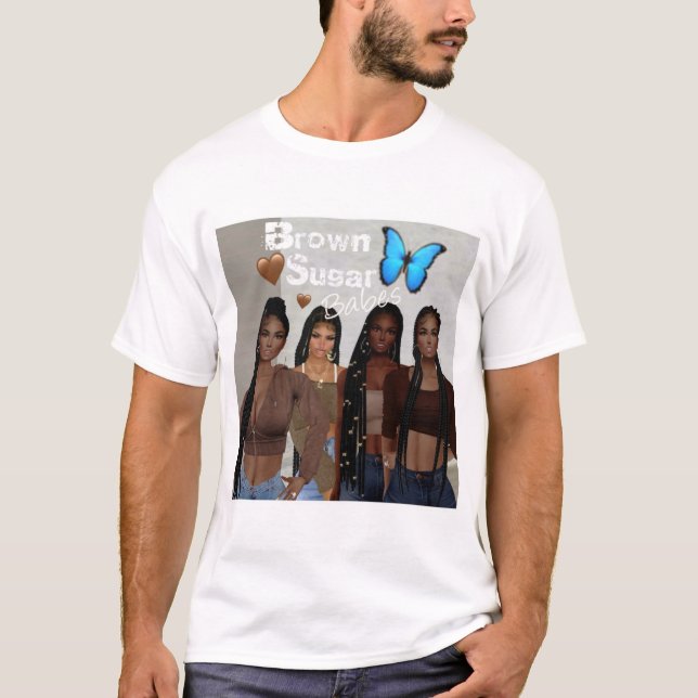 Brown Sugar Babes T-Shirt 15 (Framsida)