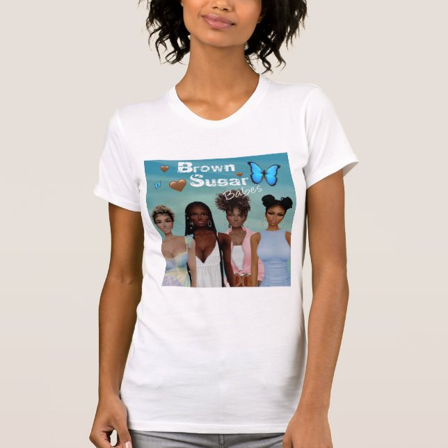 Brown Sugar Babes T-Shirt 6 (Framsida)
