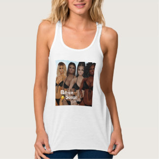 Brown Sugar Babes Tanktop 2 Linne Med Racerback