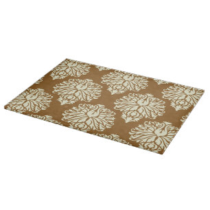 Brown Sugar Cottage Damask