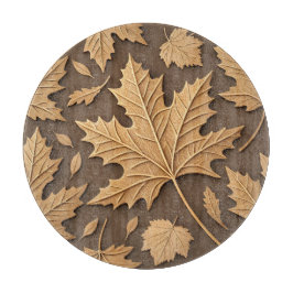 BROWN & TAN FALL HÖST LÖV & ACORNS