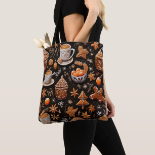BROWN TAN ORANGE CHRISTMAS GINGERBREAD COOKIES TYGKASSE