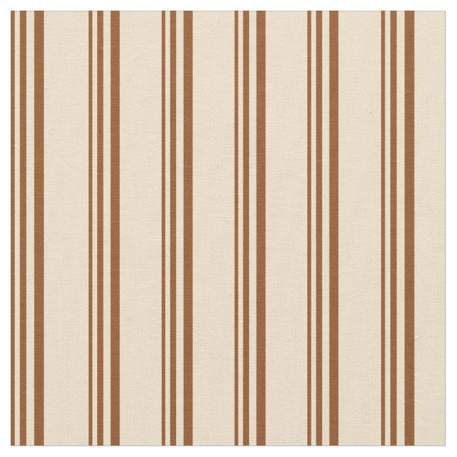 Brown & Tan Rand Tyg (Närbild)