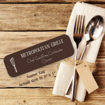 Brown Tan Spatula Restaurant Chef