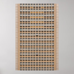 Brown tapet poster