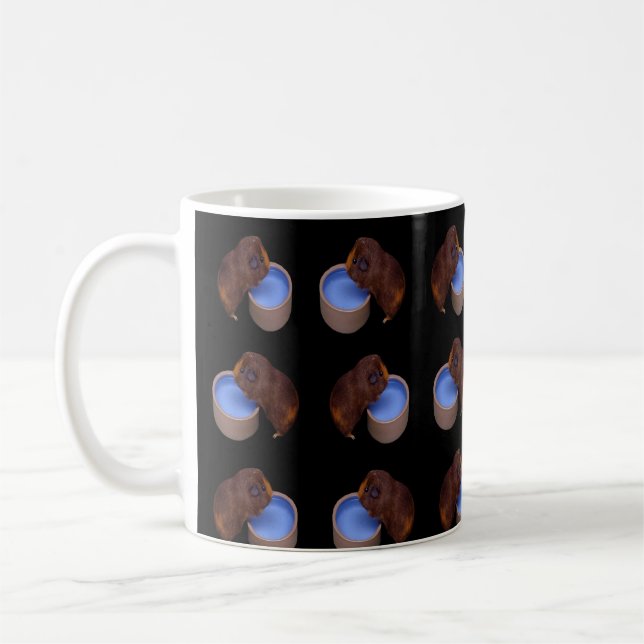 Brown Thirsty Guinea Grisar, Kaffemugg (Vänster)