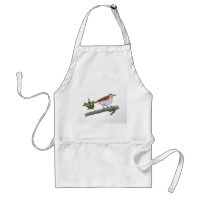 Brown Thrasher Apron