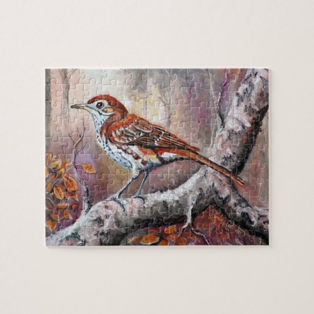 Brown Thrasher Pussel (Horisontell)