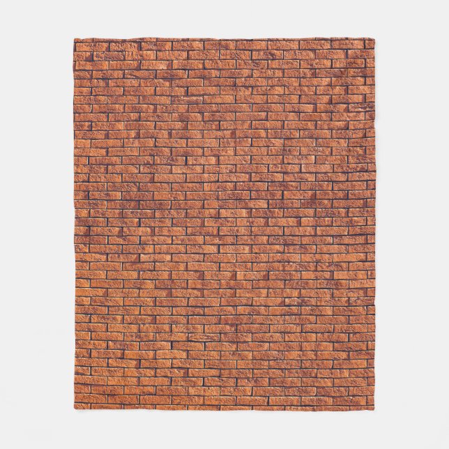 Brown träd-trunk fleecefilt (Framsidan)