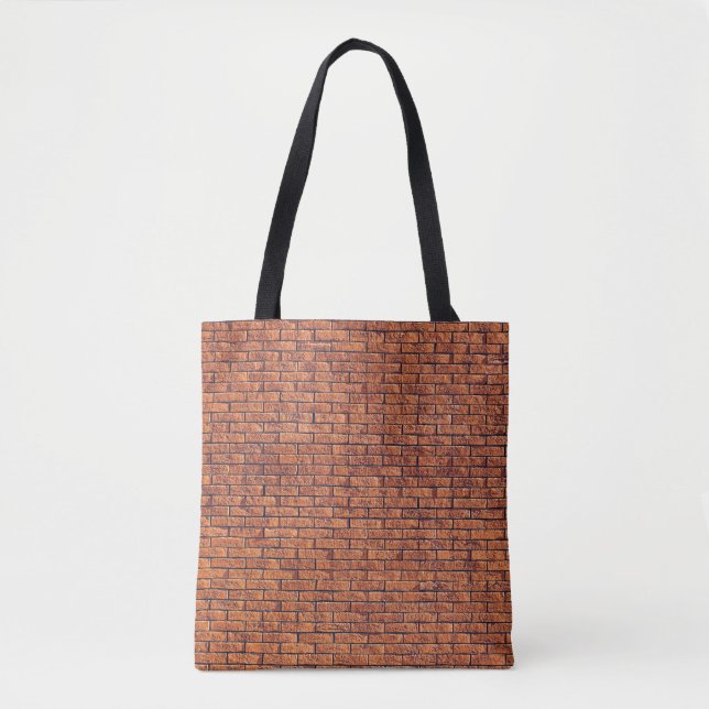 Brown träd-trunk tygkasse (Framsida)