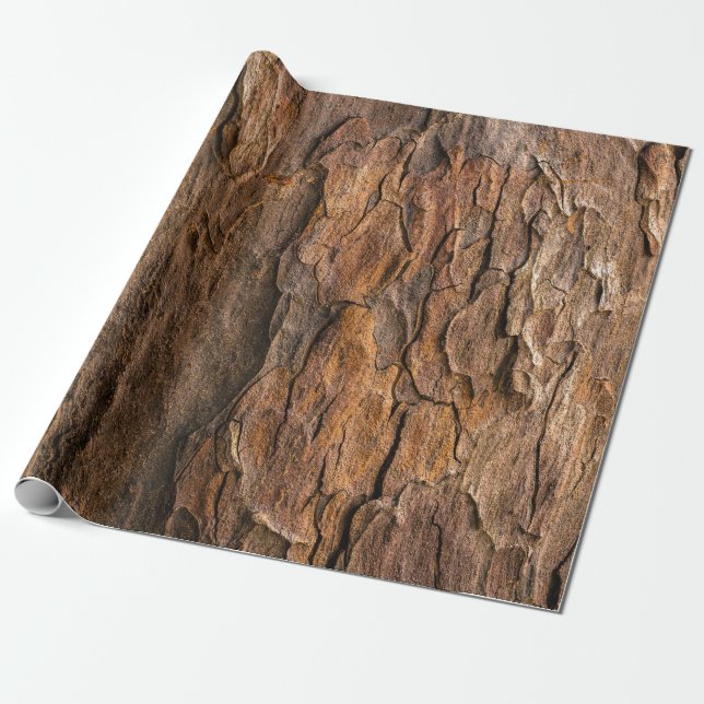 Brown tree bark in closeup photography presentpapper (Utrullad)