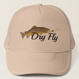 Brown Trout Dry Flygfiske Keps