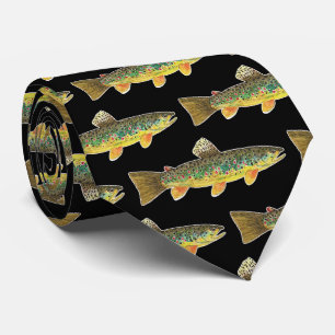 Brown Trout Flygfiske Angler Fishermans Black Slips